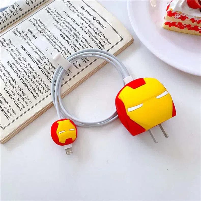 3D Silicone Cover with Spiral for Apple Adapter - Ktusu