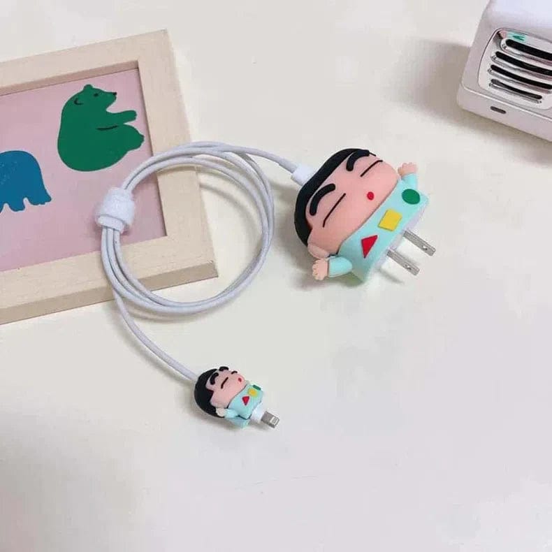 3D Silicone Cover with Spiral for Apple Adapter - Ktusu
