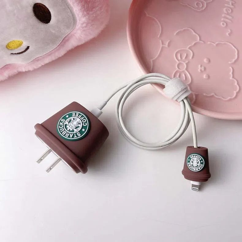 3D Silicone Cover with Spiral for Apple Adapter - Ktusu