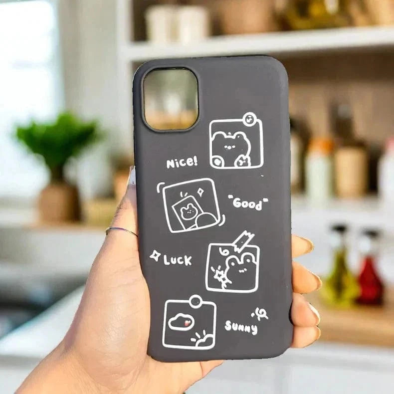 4 Cut Soft Touch Coating Matte Hard Case for iPhone 14 Plus - Ktusu