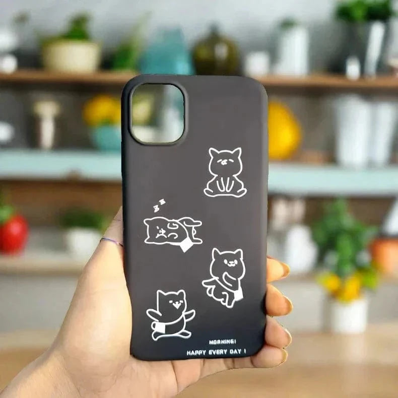 4 Cut Soft Touch Coating Matte Hard Case for iPhone 14 Plus - Ktusu
