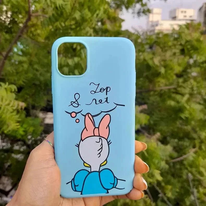 4 Cut Soft Touch Coating Printed Matte Hard Case for iPhone 14 Plus - Ktusu