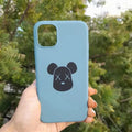 4 Cut Soft Touch Coating Printed Matte Hard Case for iPhone 14 Plus iPhone 14 Plus / Blue 2 - Ktusu