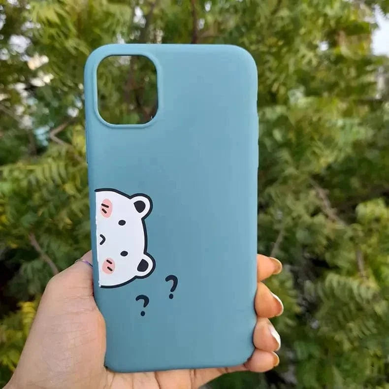 4 Cut Soft Touch Coating Printed Matte Hard Case for iPhone 14 Pro Max iPhone 14 Pro Max / Blue 1 - Ktusu