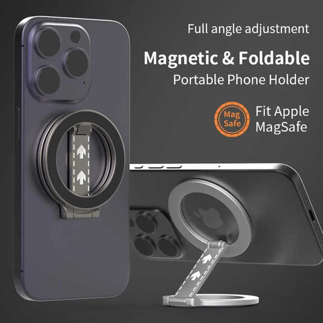 4-in-1 Magnetic Grip Stand for Magsafe Function Built in Cases - Ktusu