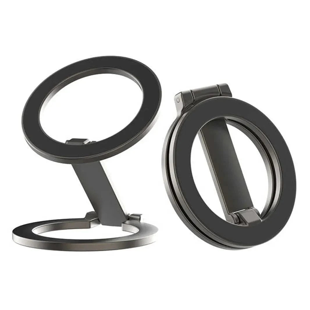 4-in-1 Magnetic Grip Stand for Magsafe Function Built in Cases Black - Ktusu