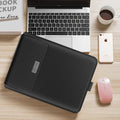 4-in-1 Portable Waterproof Integrated Stand Laptop Sleeve Bag Up to 11 inch Laptop / Black - Ktusu