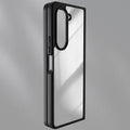 Acrylic TPU PC Glossy Matte Bumper Case for Samsung Z Fold5 Samsung Z Fold5 / Black - Ktusu