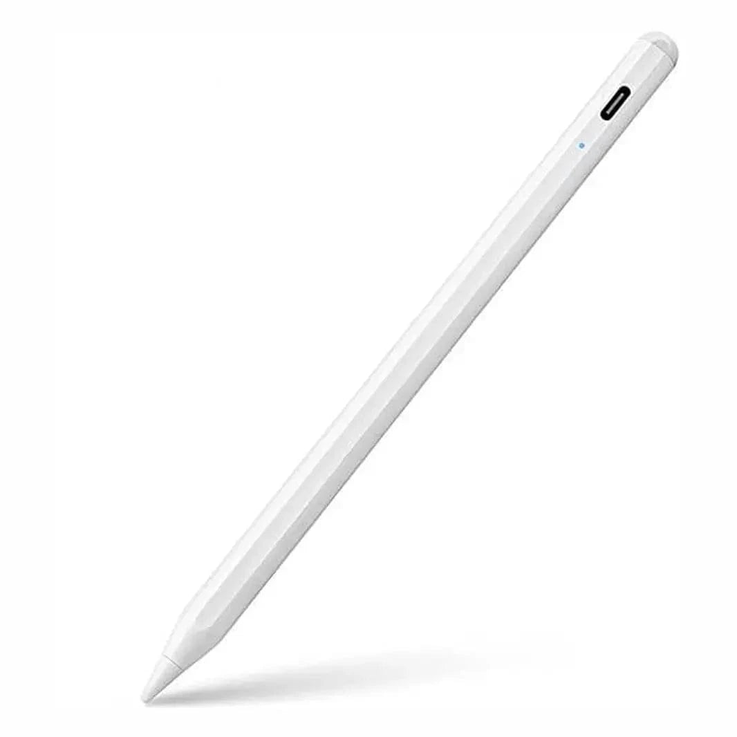 Active Stylus Pen with Replaceable Tip for iPad Pencil JT18 White - Ktusu