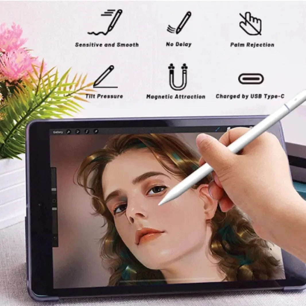 Active Stylus Pencil for iPad White - Ktusu