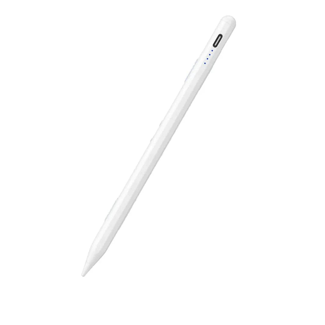 Active Stylus Universal Pen with Replaceable Tip for iPad Pencil White - Ktusu
