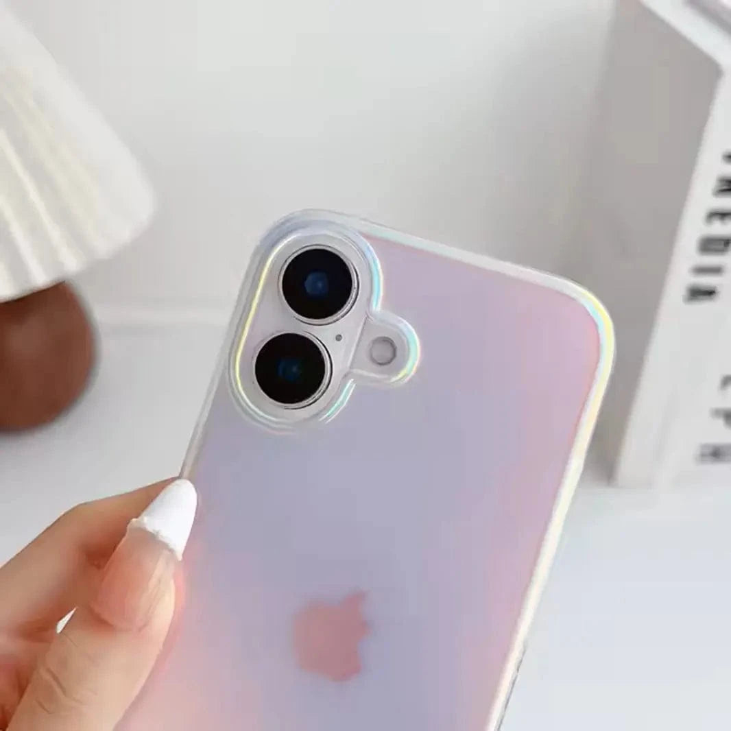 Aesthetic Laser Printing Luxury Hard Case for iPhone 15 Pro - Ktusu