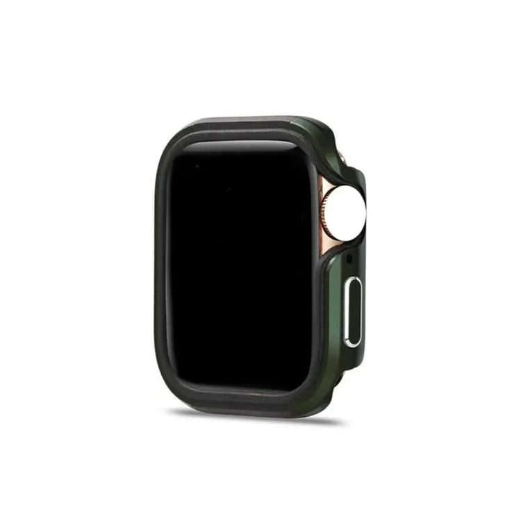 Aluminum Alloy Metal Armor frame Cover for Apple Watch 42mm S10 42mm Series 10 / Green - Ktusu