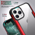 Aluminum Alloy Metal Edge Transparent Case for iPhone 13 Pro - Ktusu
