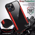 Aluminum Alloy Metal Edge Transparent Case for iPhone 13 Pro - Ktusu