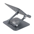 Anti-slip Aluminum Alloy 360 Rotation Foldable Phone & Tablet Stand Dark Grey - Ktusu