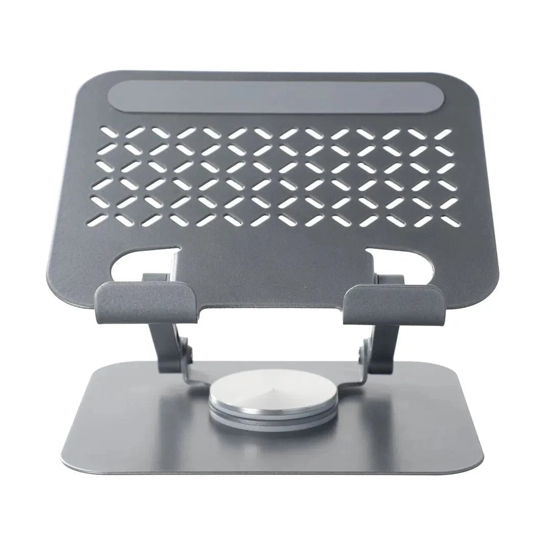Anti-slip Aluminum Alloy 360 Rotation Foldable Phone & Tablet Stand Dark Grey - Ktusu