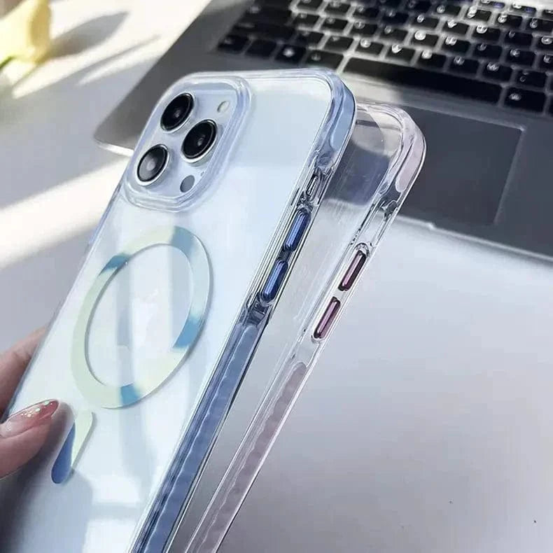 Anti Storm Magnetic Shield With Magsafe Case for iPhone 15 Pro - Ktusu