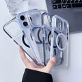 Anti Storm Magnetic Shield With Magsafe Case for iPhone 15 Pro - Ktusu