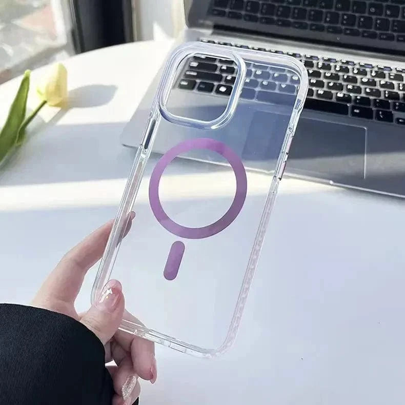 Anti Storm Magnetic Shield With Magsafe Case for iPhone 15 Pro - Ktusu