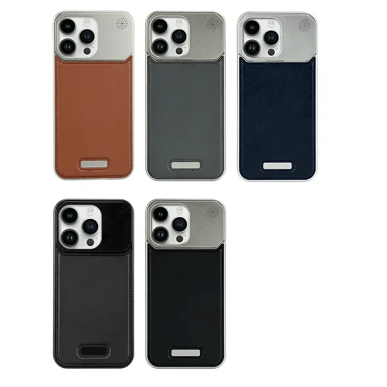 Aromatherapy Magsafe Leather Heat Dissipation Case for iPhone 15 Pro Max - Ktusu
