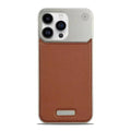 Aromatherapy Magsafe Leather Heat Dissipation Case for iPhone 15 Pro Max iPhone 15 Pro Max / Natural Titanium / with magsafe - Ktusu