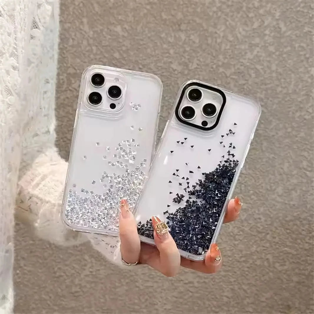 Bling Liquid Glitter Hard Case for iPhone 15 | 14 | 13 - Ktusu