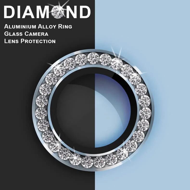 Bling Sparkling Diamond Camera Lens Ring for iPhone 12 - Ktusu