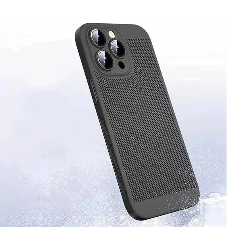 Breathable Heat-Dissipation Magsafe Case for iPhone 13 Pro Max iPhone 13 Pro Max / Black / without magsafe - Ktusu