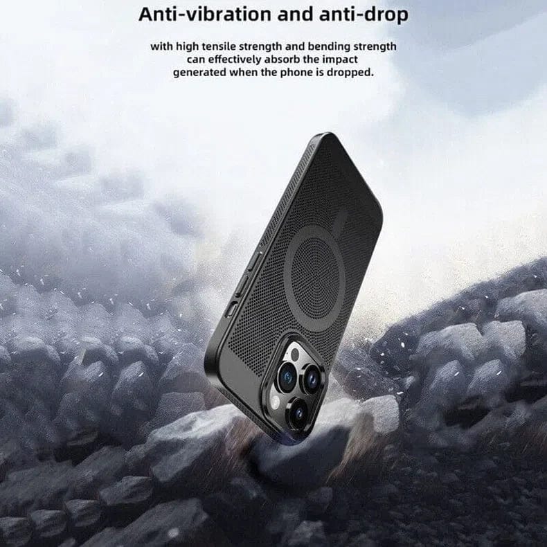 Breathable Heat-Dissipation Magsafe Case for iPhone 15 Pro Max - Ktusu