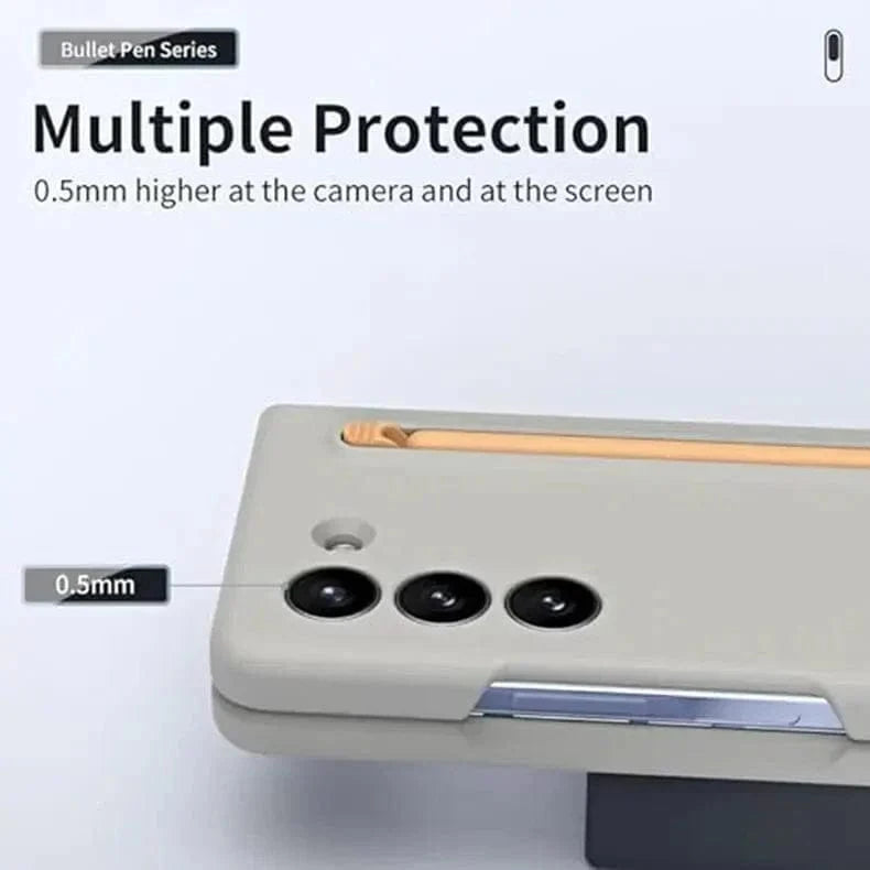 Built in Compact S Pen Holder and Storage Slot Case for Samsung Z Fold6 - Ktusu