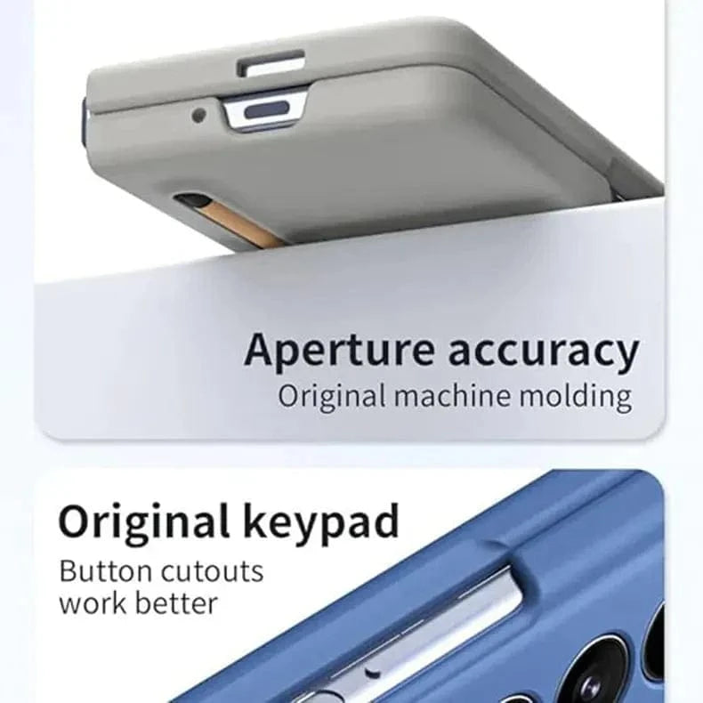 Built in Compact S Pen Holder and Storage Slot Case for Samsung Z Fold6 - Ktusu