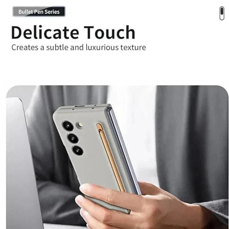 Built in Compact S Pen Holder and Storage Slot Case for Samsung Z Fold6 - Ktusu