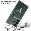 Camera Lens Protective Magnetic Magsafe Soft Case for Samsung S22 Plus Samsung S22 Plus / Black - Ktusu