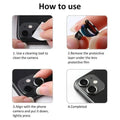 Camera Lens Protector Aluminum Alloy Ring for iPhone 13 Pro - Ktusu