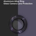 Camera Lens Protector Aluminum Alloy Ring for iPhone 13 Pro - Ktusu
