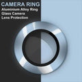 Camera Lens Protector Aluminum Alloy Ring for iPhone 13 Pro iPhone 13 Pro / Sierra Blue - Ktusu