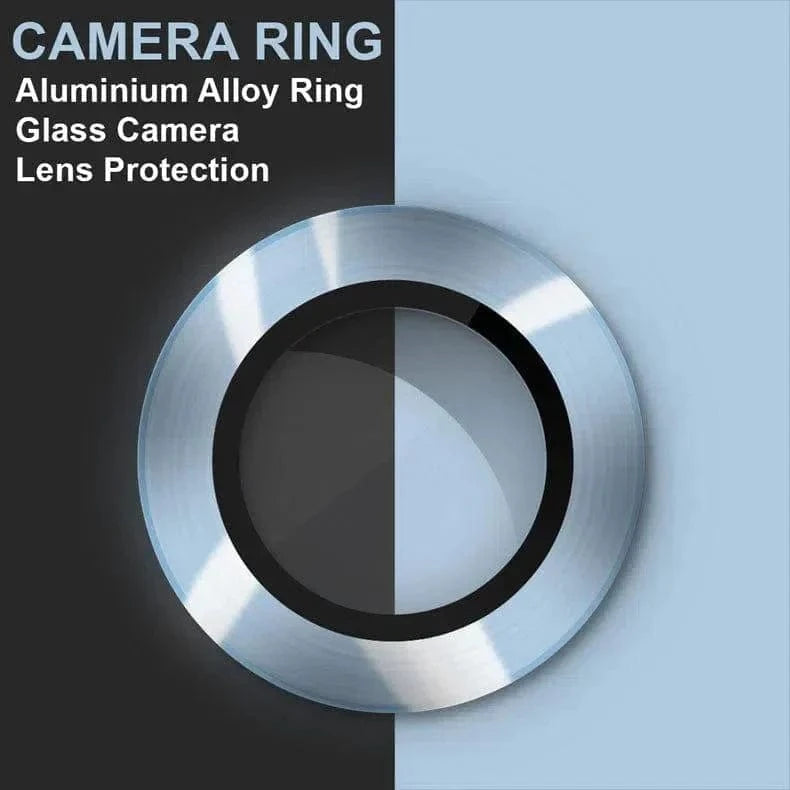Camera Lens Protector Aluminum Alloy Ring for iPhone 13 Pro iPhone 13 Pro / Sierra Blue - Ktusu