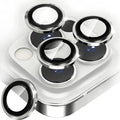 Camera Lens Protector Aluminum Alloy Ring for iPhone 15 Pro - Ktusu