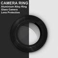 Camera Lens Protector Aluminum Alloy Ring for iPhone 15 Pro Max - Ktusu