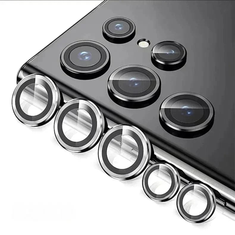 Camera Lens Protector Aluminum Alloy Ring for Samsung S22 Ultra - Ktusu