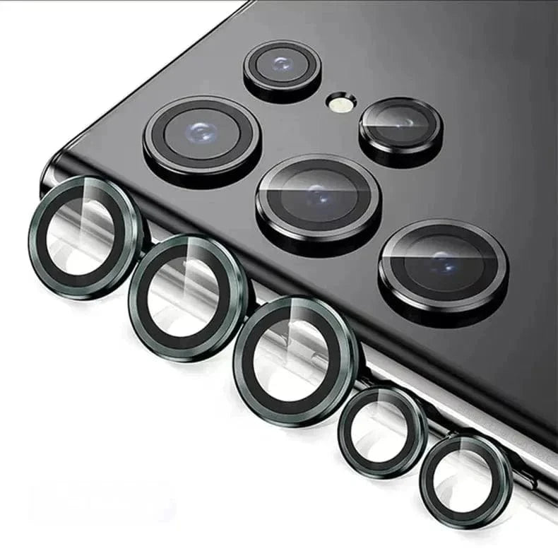 Camera Lens Protector Aluminum Alloy Ring for Samsung S22 Ultra - Ktusu