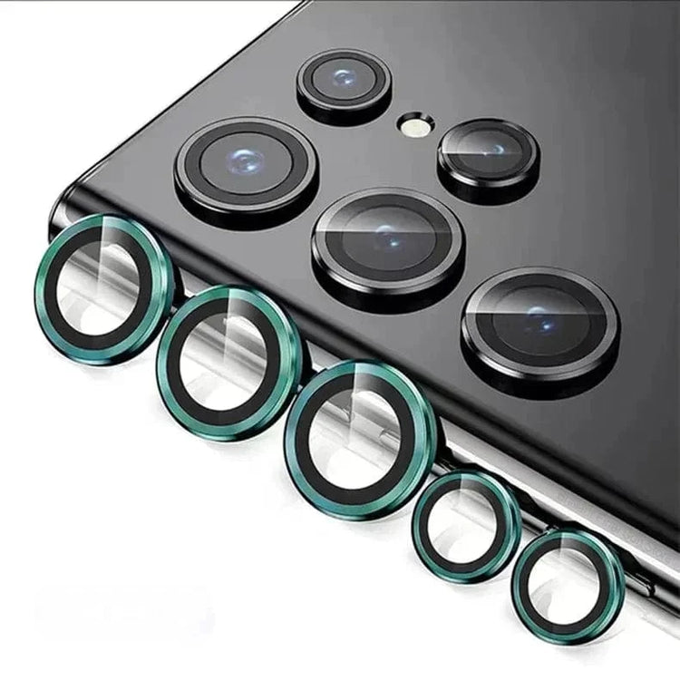Camera Lens Protector Aluminum Alloy Ring for Samsung S22 Ultra - Ktusu