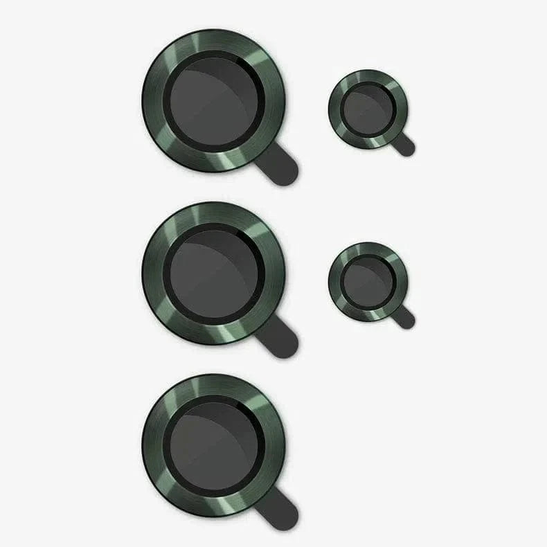 Camera Lens Protector Aluminum Alloy Ring for Samsung S22 Ultra Samsung S22 Ultra / Green - Ktusu