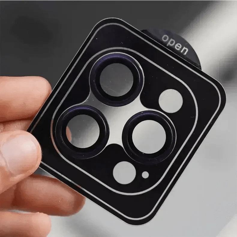 Camera Lens Protector with Easy Installation for iPhone 14 Pro | 14 Pro Max iPhone 14 Pro | 14 Pro Max / Black - Ktusu