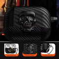 Carbon Fiber Skull Lock Cover for Airpods 1 | 2 - Ktusu
