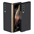 Carbon Fiber Texture Hard Case for Samsung Z Fold5 Samsung Z Fold5 - Ktusu