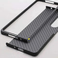 Carbon Fiber Texture Hard Case for Samsung Z Fold5 Samsung Z Fold5 - Ktusu