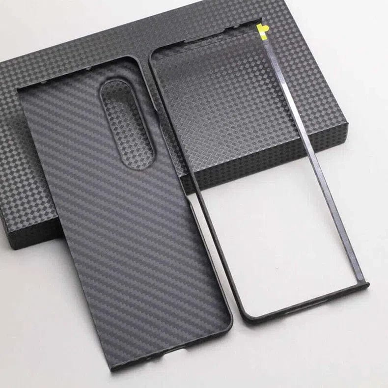 Carbon Fiber Texture Hard Case for Samsung Z Fold5 Samsung Z Fold5 - Ktusu