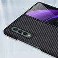 Carbon Fiber Texture Hard Case for Samsung Z Fold5 Samsung Z Fold5 - Ktusu